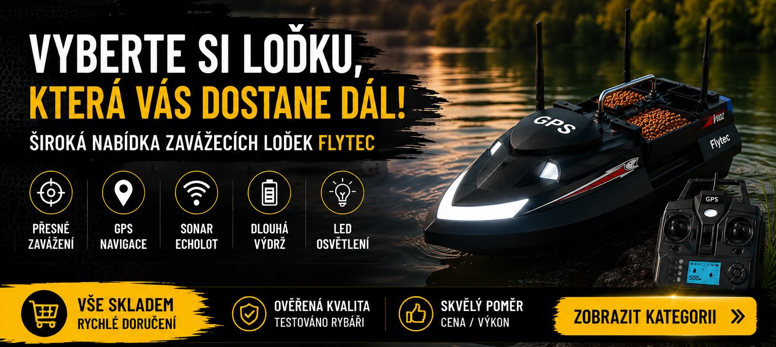 zavazeci lodky pro rybare na krmeni kryteo kategorie